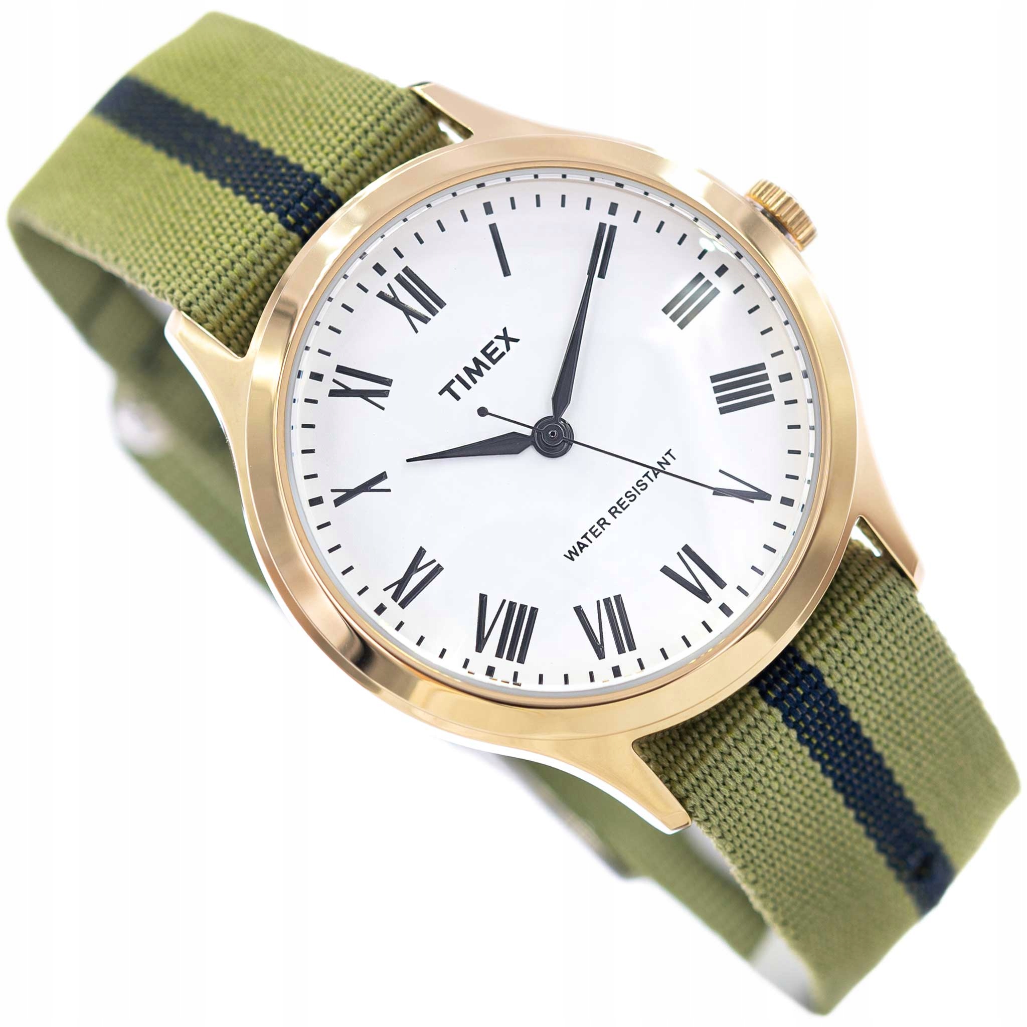 Dámské Hodinky Timex TW2U45000LG S Řemínkem, Casual Styl