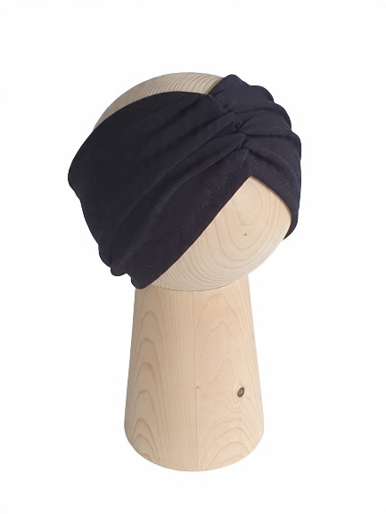 

Opaska Marszczona Czarna Polski Produkt 52-55cm
