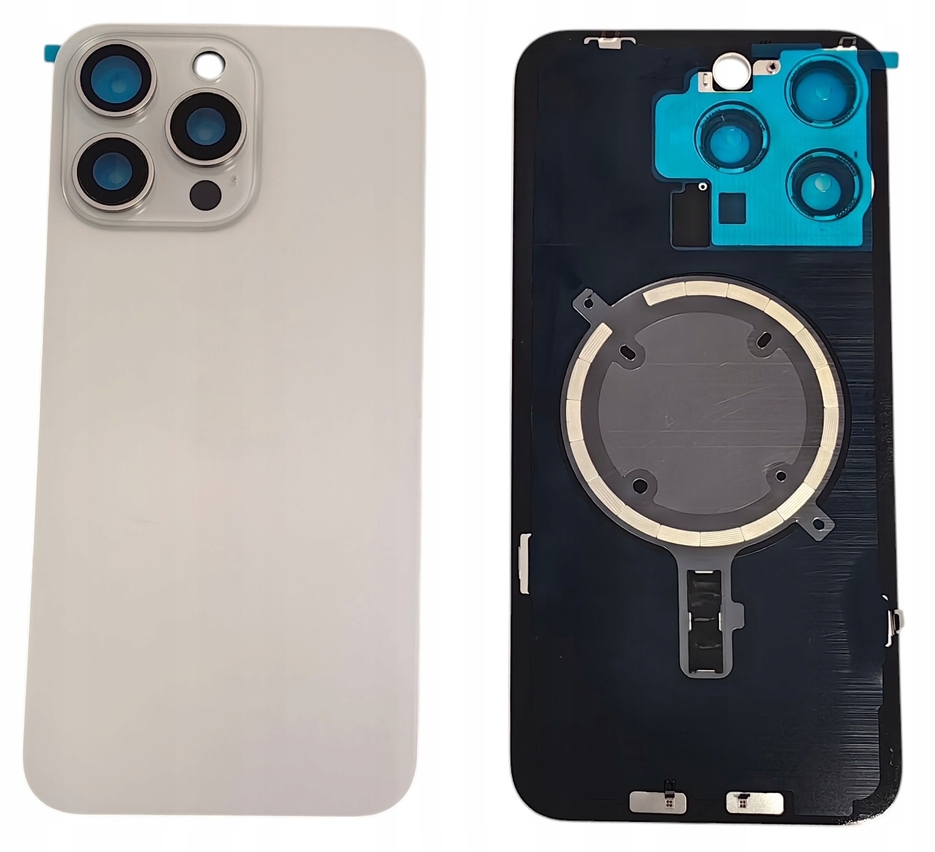 Obudowa, Panel Tył Uzbrojony Z Magsafe Pasuje Do Iphone 15 Pro Max White