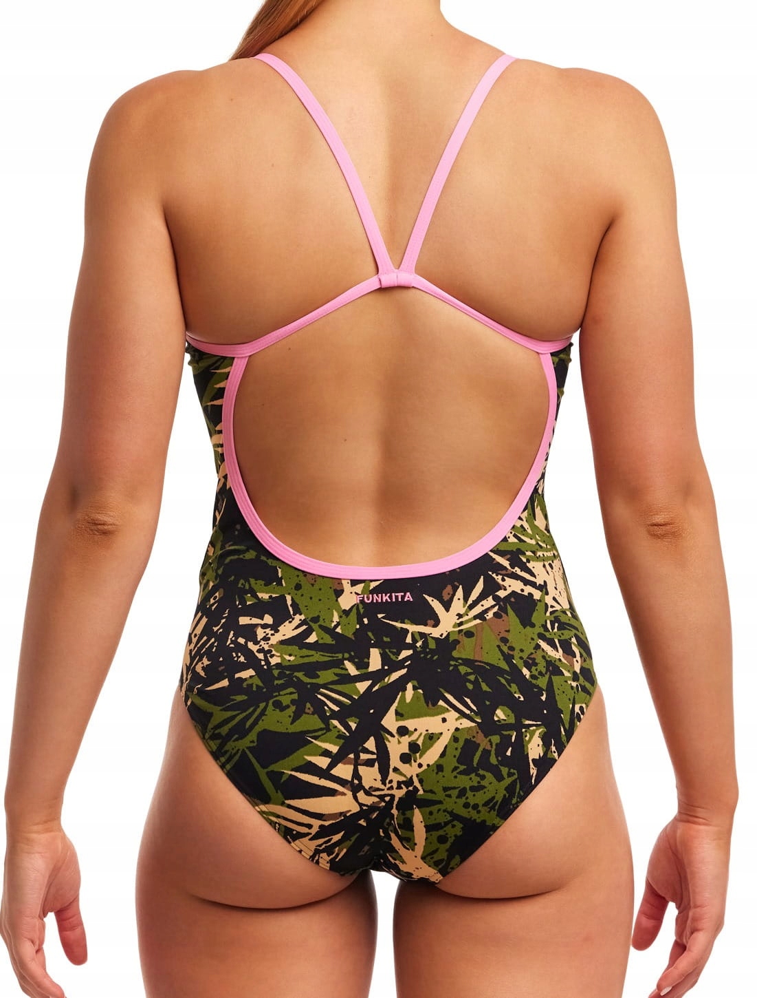 Strój do pływania FUNKITA Gigi Jo Jo - Single Strap 10 (UK32) S Rozmiar S