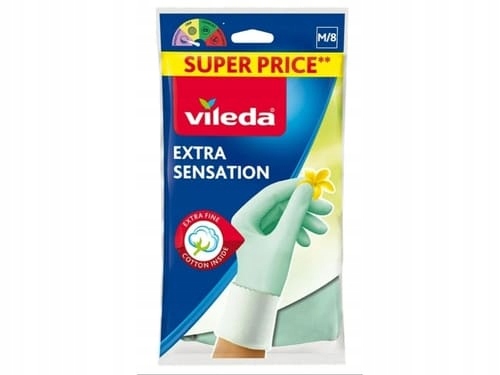 

Rękawice Vileda Extra Sensation rozmiar M 1 para