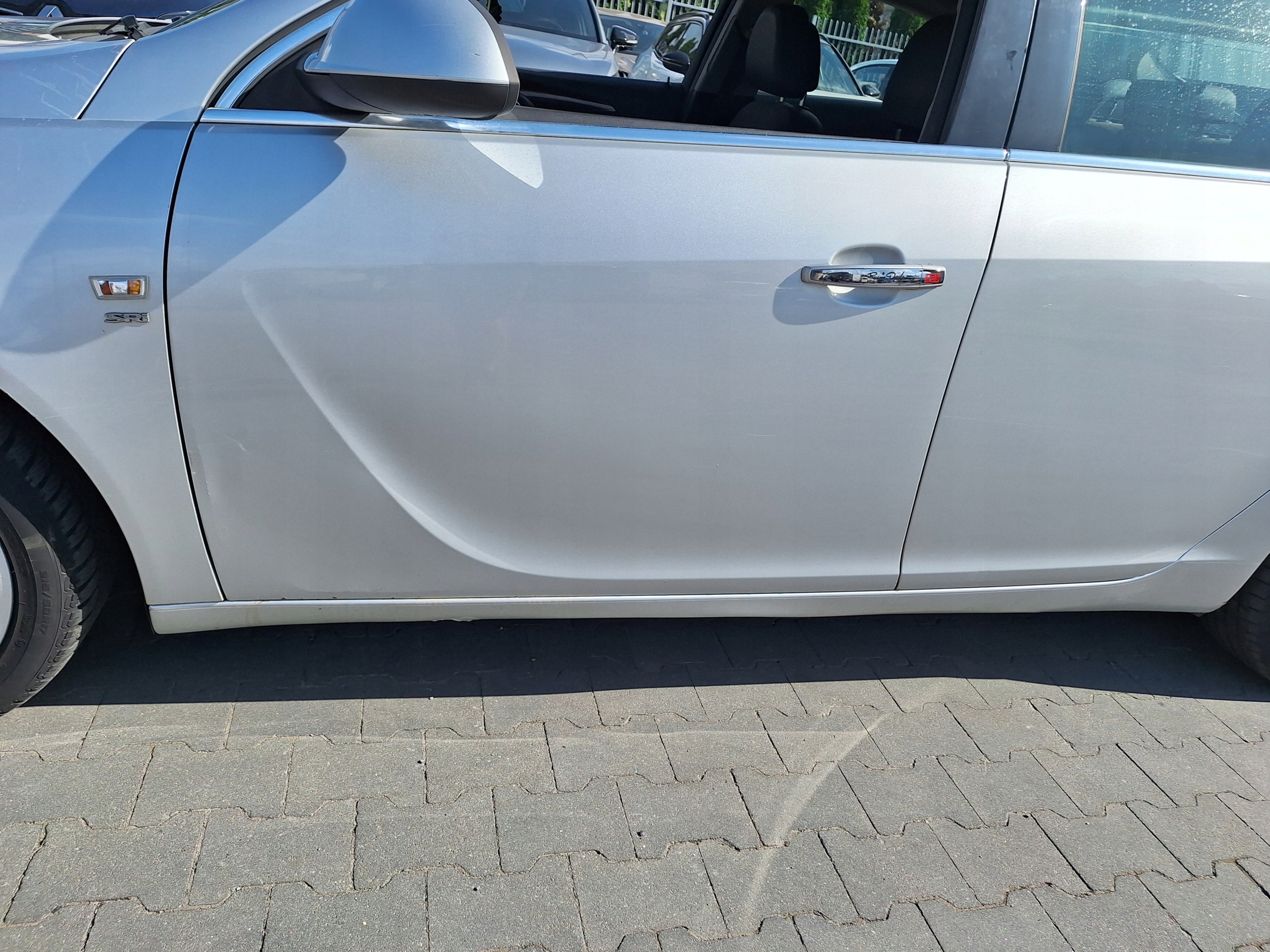 OPEL Vauxhall INSIGNIA A G09 2008-2017 silver door front left Z176