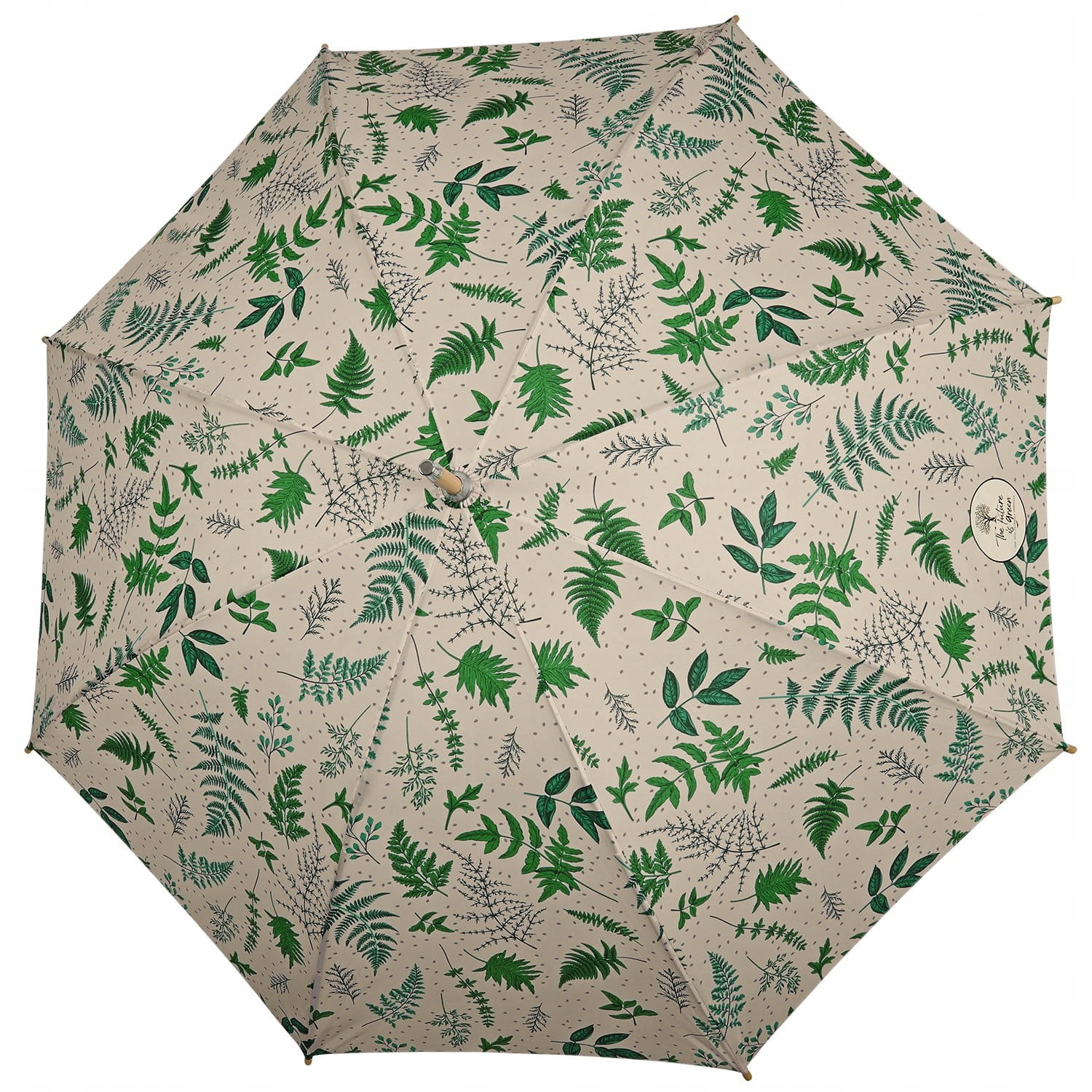 

Parasol Eco Parasolka Długa Drewniana Rączka Eko