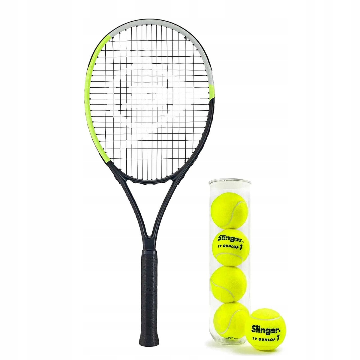 Tenisová raketa Dunlop Tristorm Elite 100 L3 (4 3/8) Míčky Dunlop