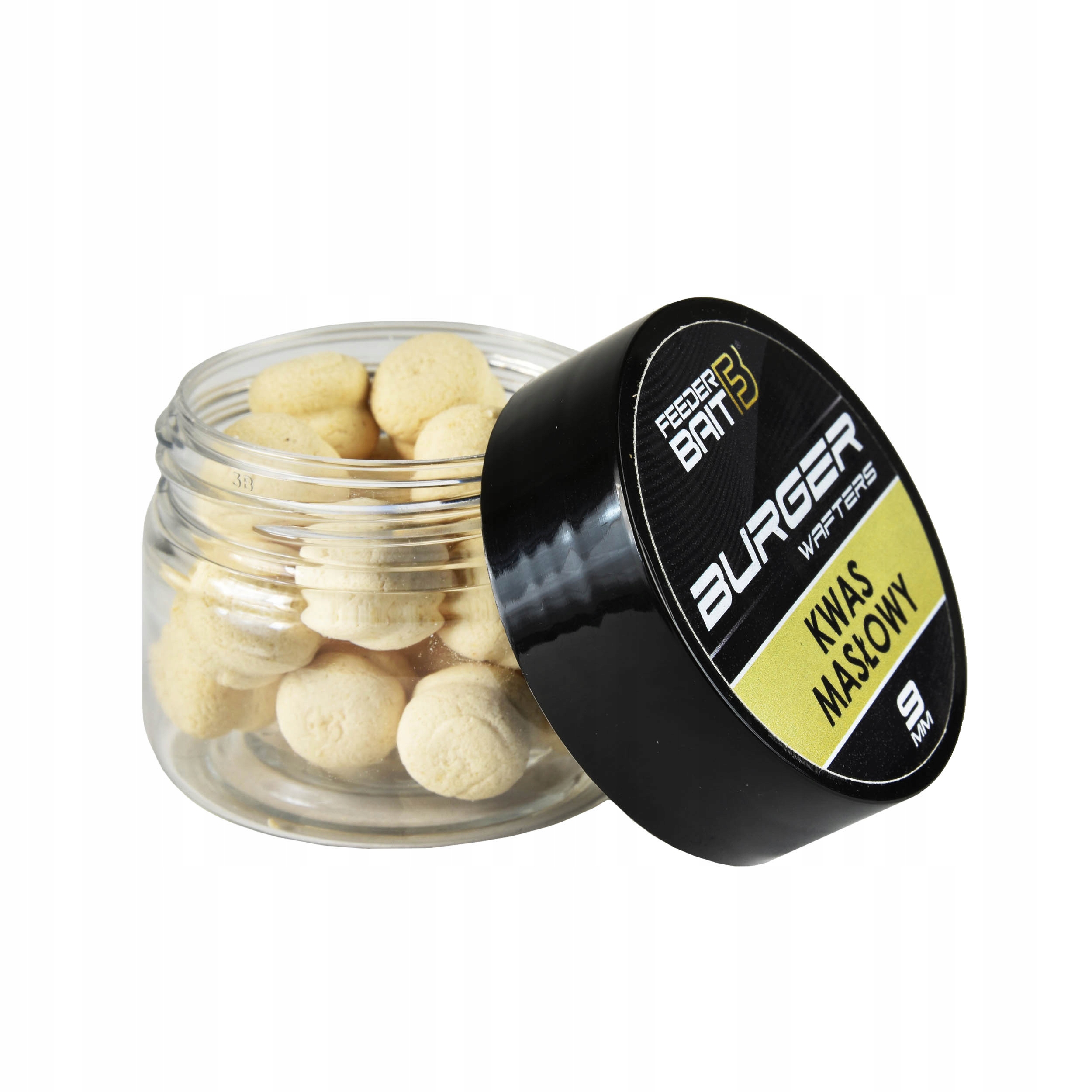Wafters Burger Feeder Bait Kwas Masłowy 9mm 25ml przynęta