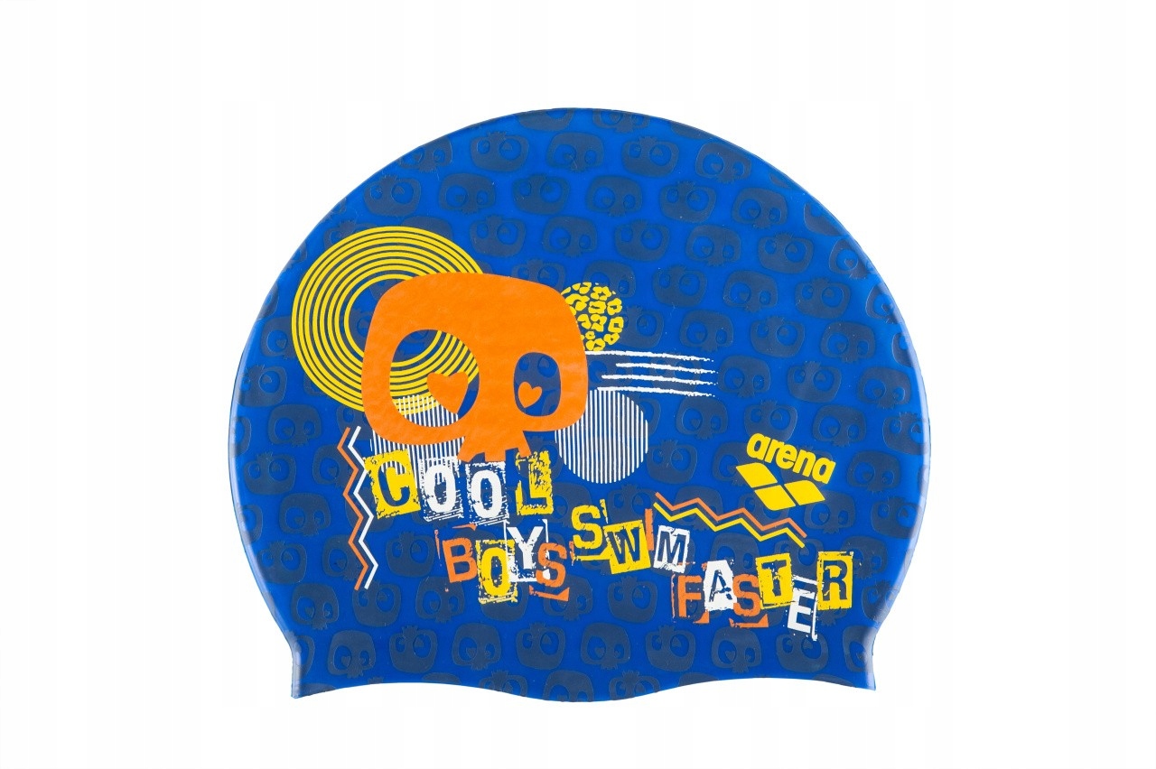 Czepek silikonowy Arena PRINT JUNIOR