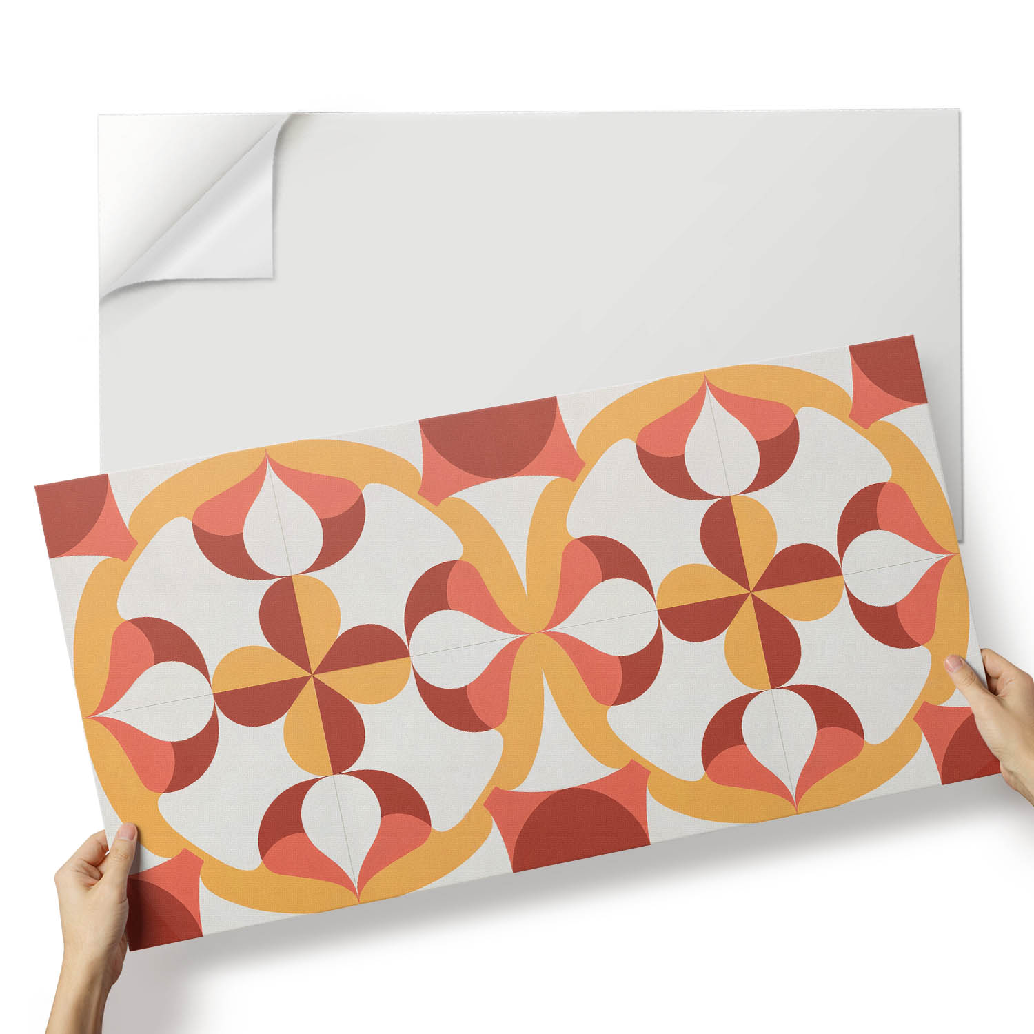 Vinylový panel Samolepicí Abstraktní kompozice tvarů 100 x 50 cm