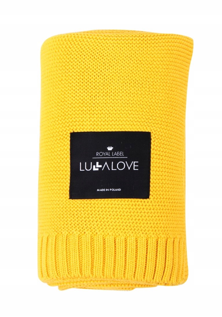 

Bambusowy Koc Mustard 80x100 Musztardowy Lullalove