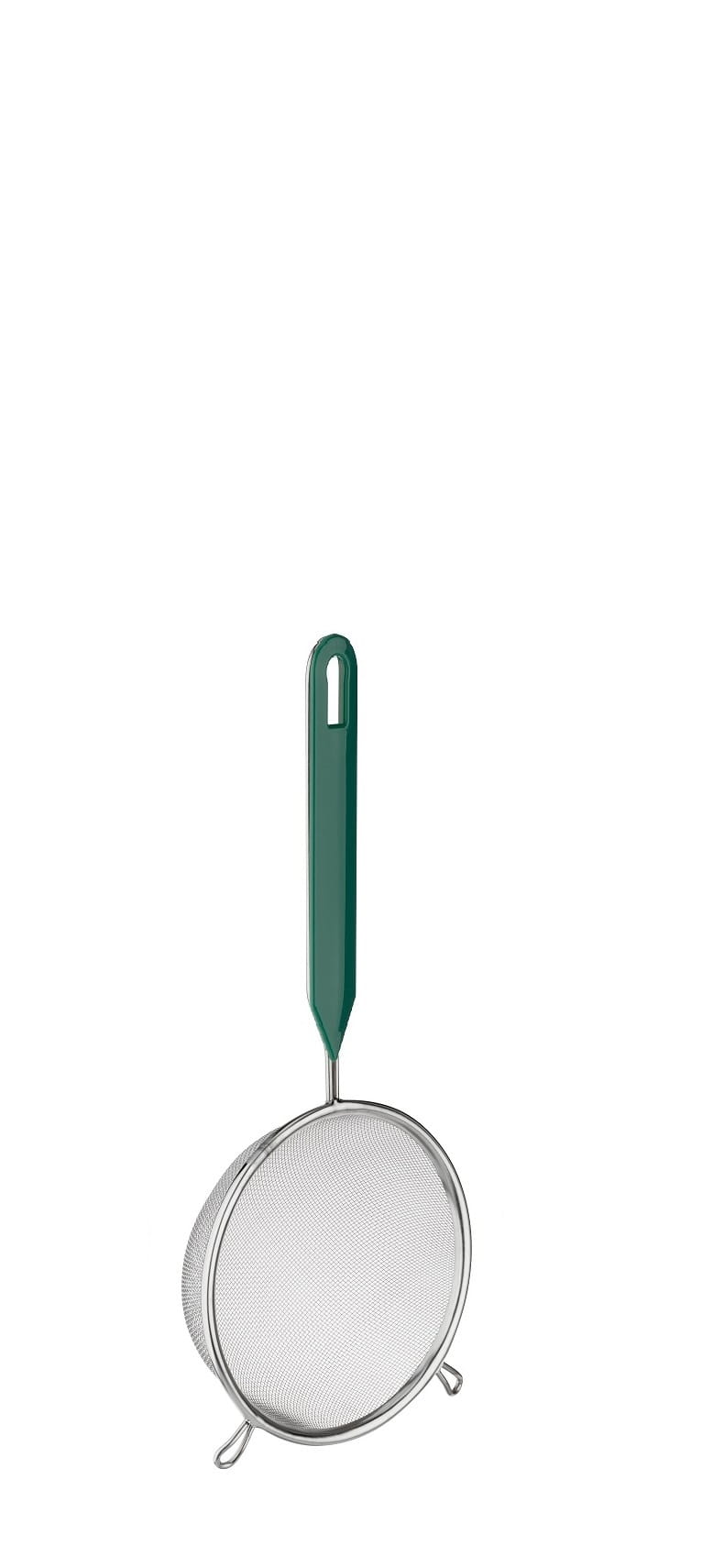 

Sitko nierdzewne z rączką 7 cm Practico zielony