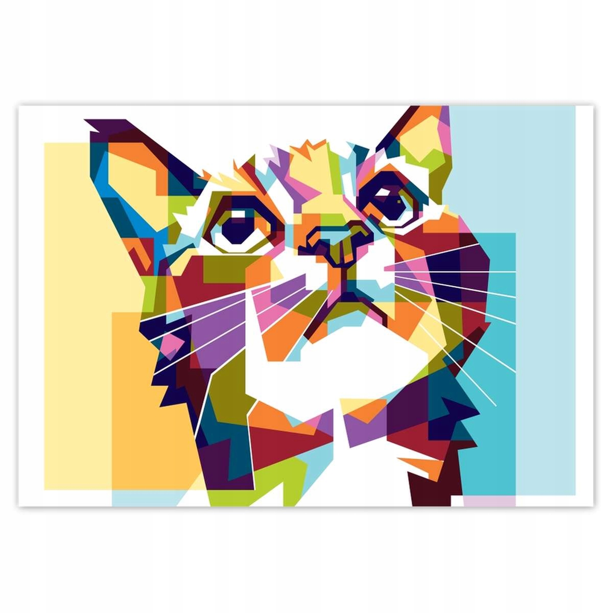 Fototapety 416x290 Abstrakcyjny kot