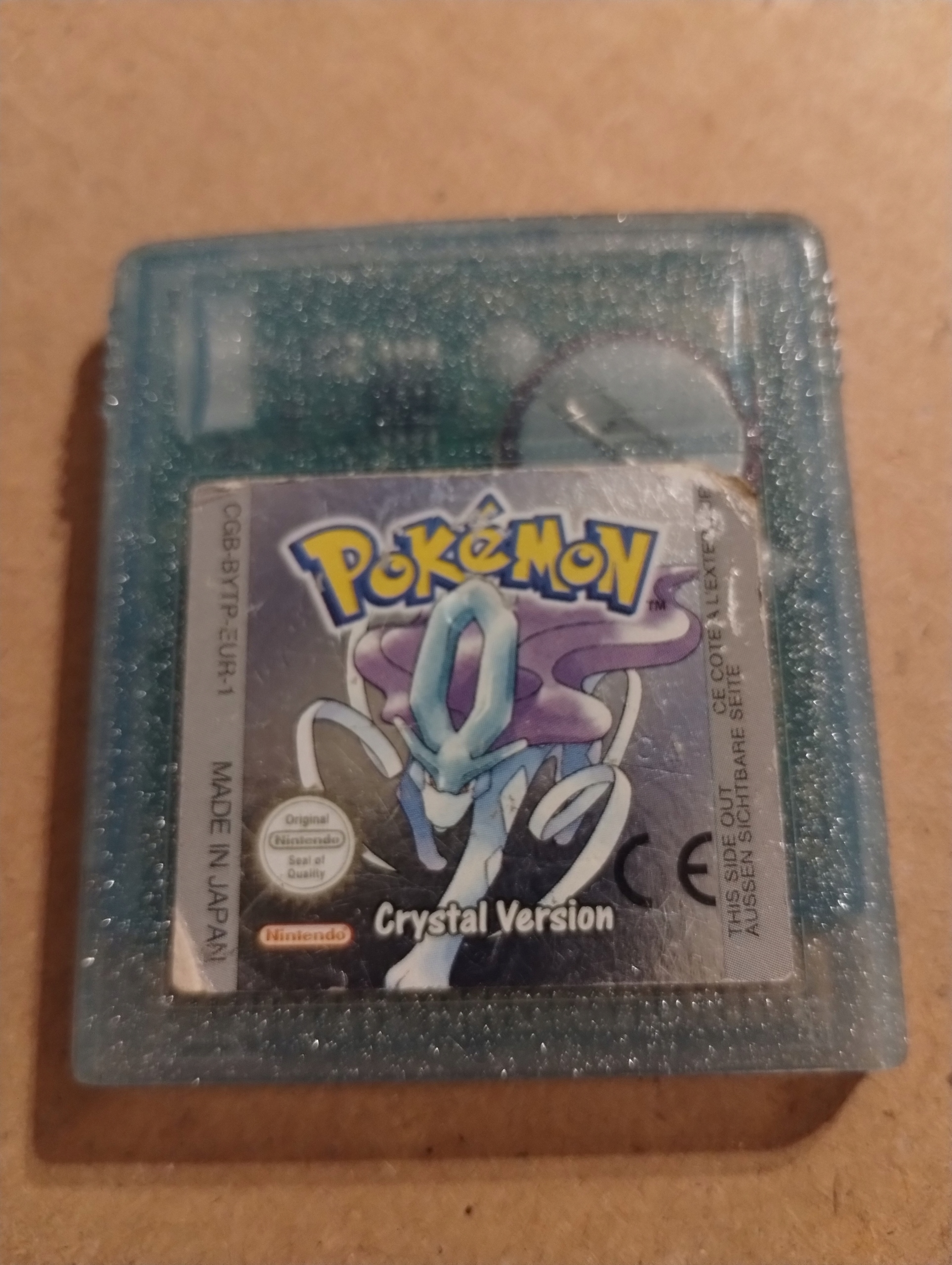 Gra Pokemon Crystal Nintendo Game Boy Color