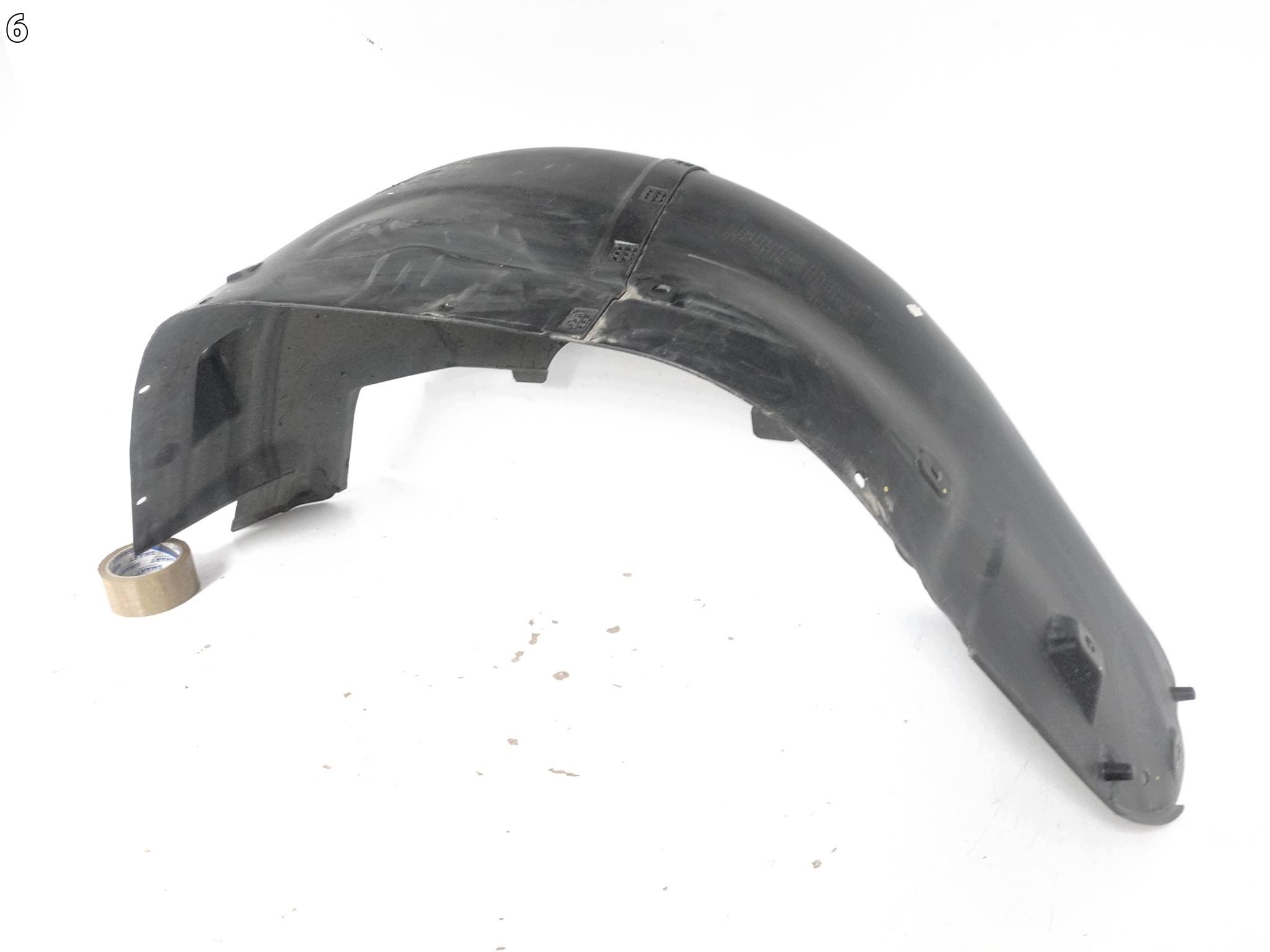 MERCEDES G-class W463 LIFT MOPF 18-24 mudguard side WNEKI wheels rear part left
