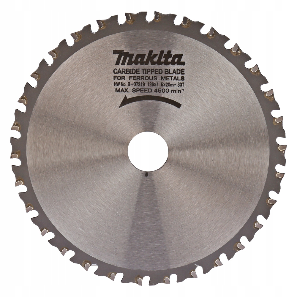 

Tarcza tnąca Specialized Makita 136x20 mm 30 zębów