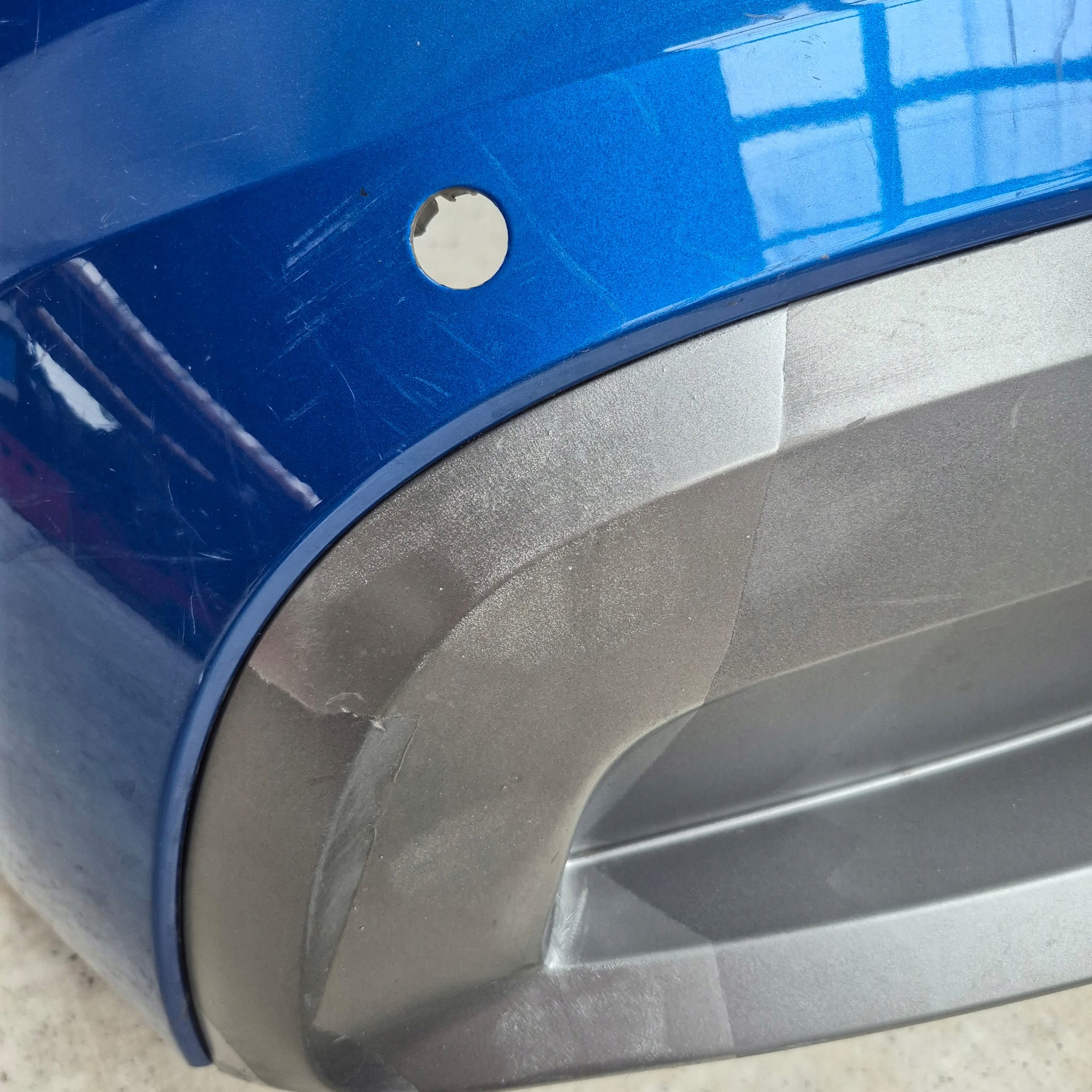 SKODA KAMIQ 658 19- bumper rear part rear PDC