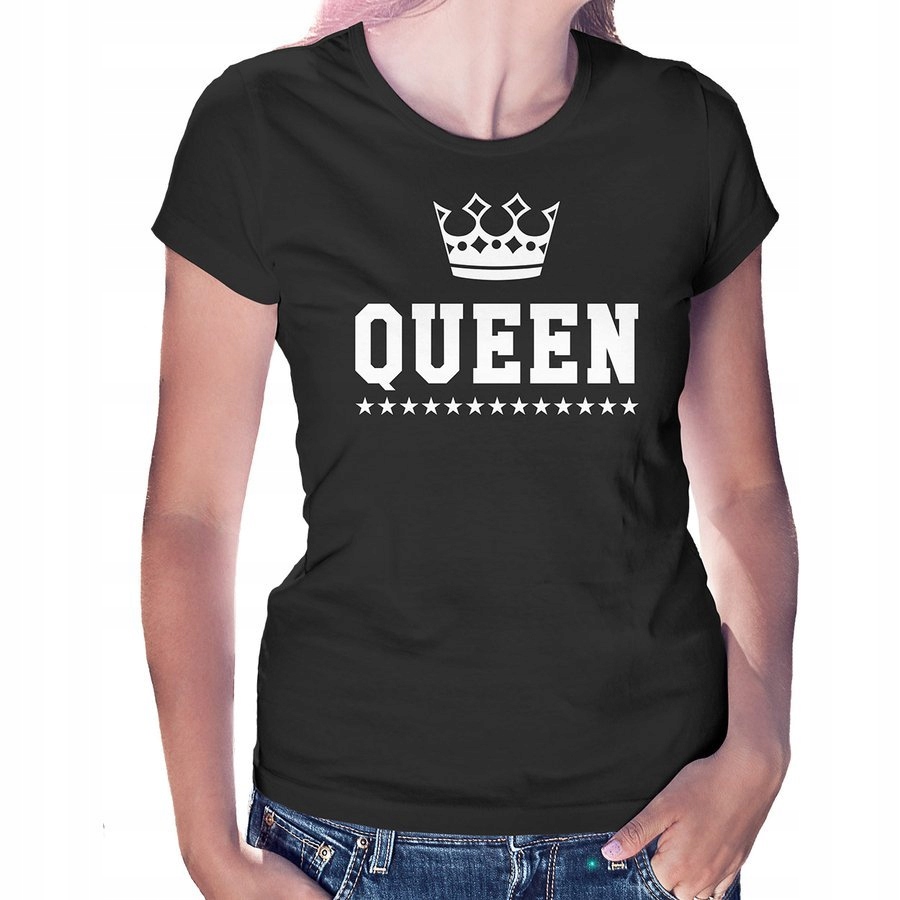 

Koszulka dla niej - Queen - na prezent, czarna L