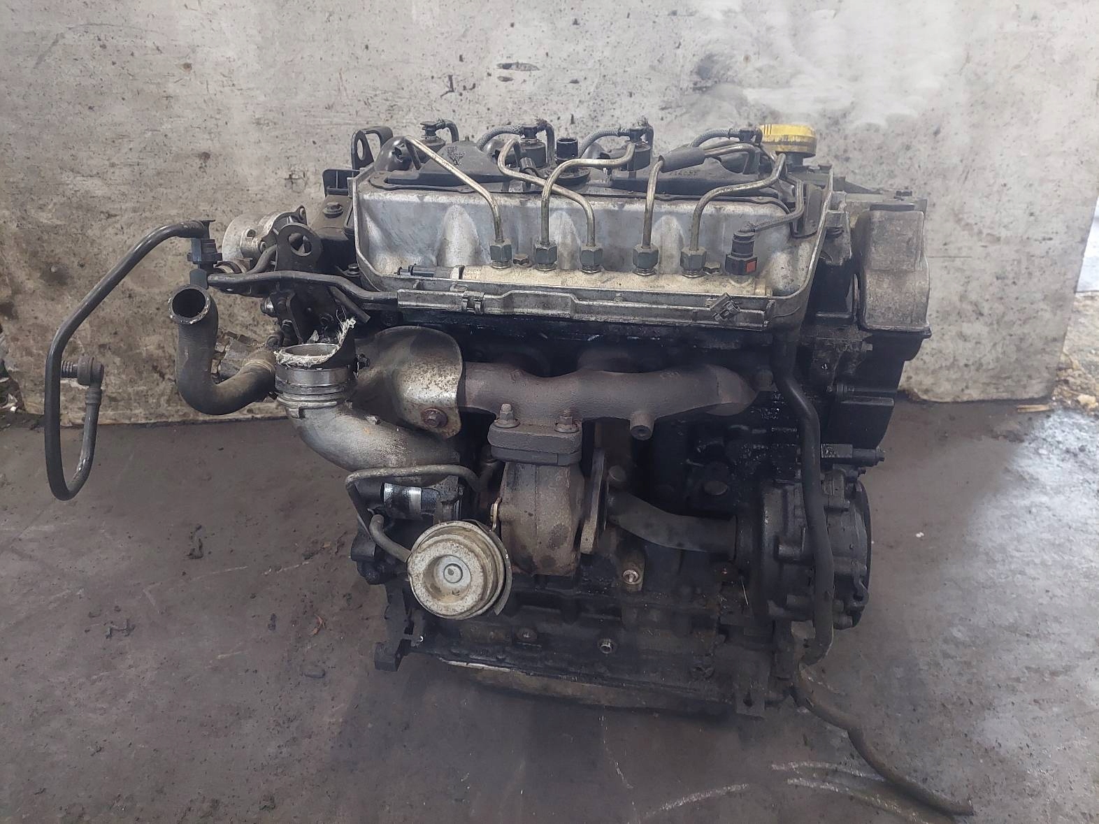 Motor DIESEL + UKLAD WTRYSKOWY + TURBINA RENAULT LAGUNA II G9T702 2.2 DCI