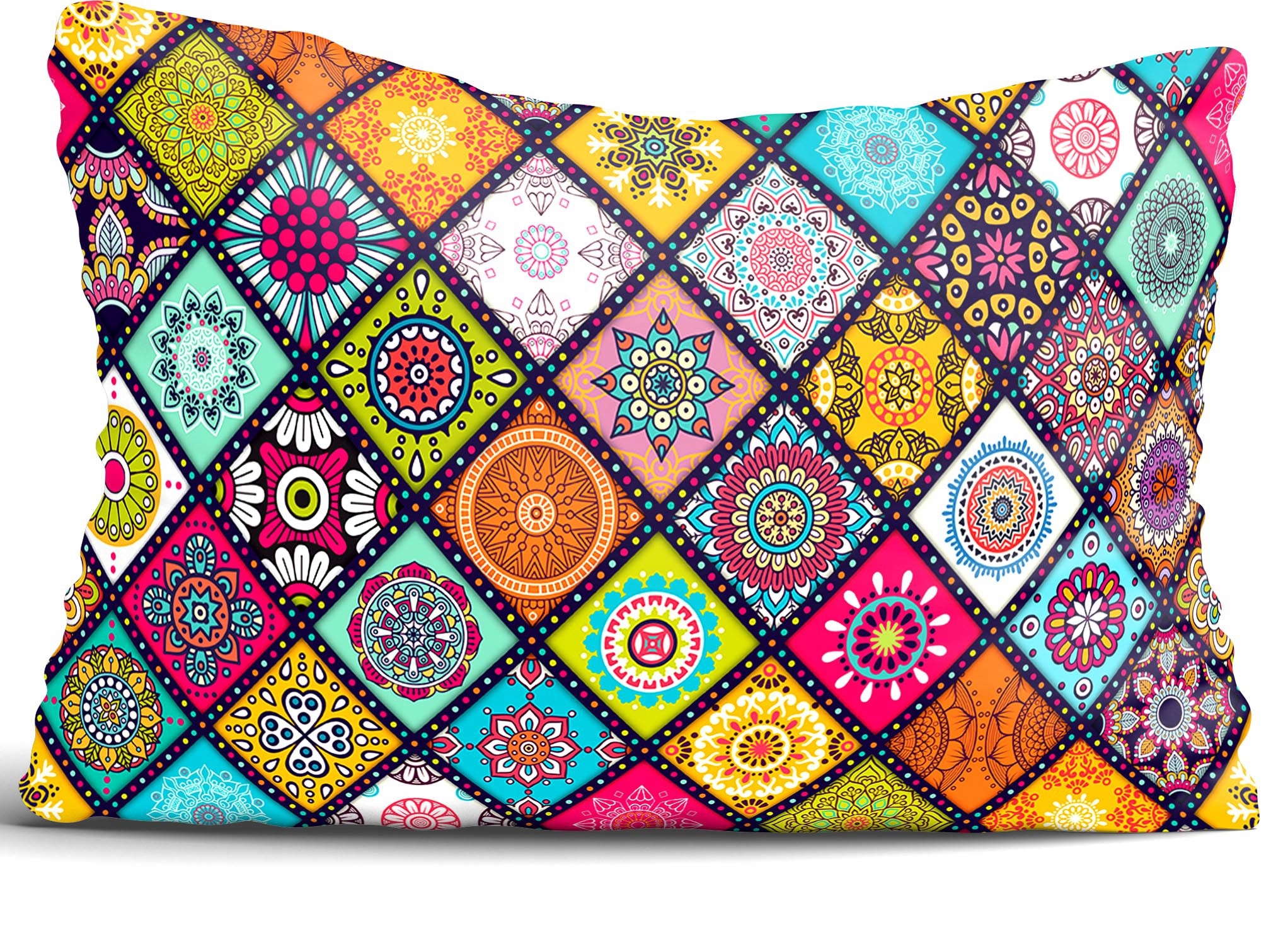 

Poszewka na poduszkę kolorowa mandala 50x70cm mand