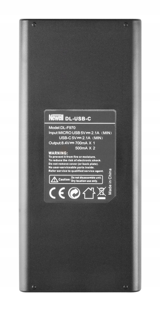 ŁADOWARKA USB na 2 baterie DO SONY NP-F960 NP-F970 Marka Newell