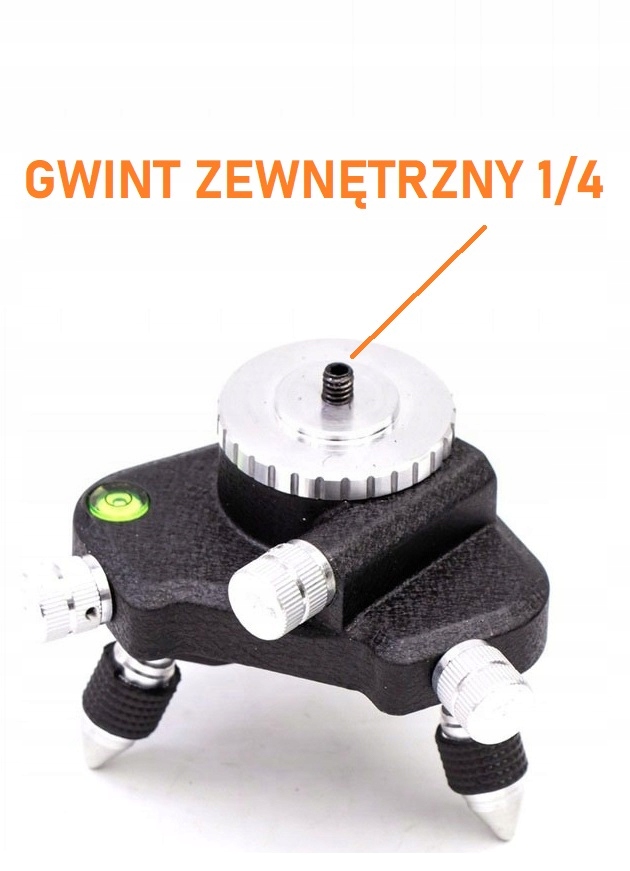 POZIOMICA LASEROWA HILDA 3D 12 LINI ZIELONA WIĄZKA Waga produktu z opakowaniem jednostkowym 1.25 kg