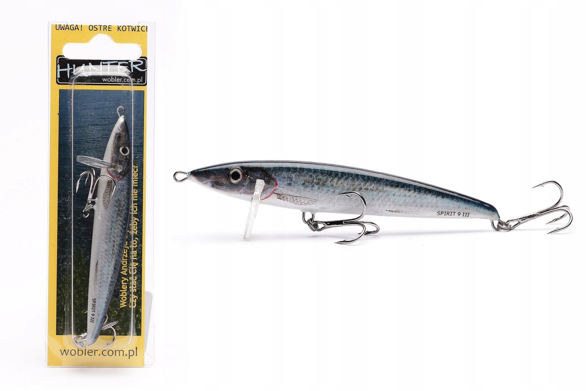 Boleniowy Wobler Hunter Spirit III 7cm Blue