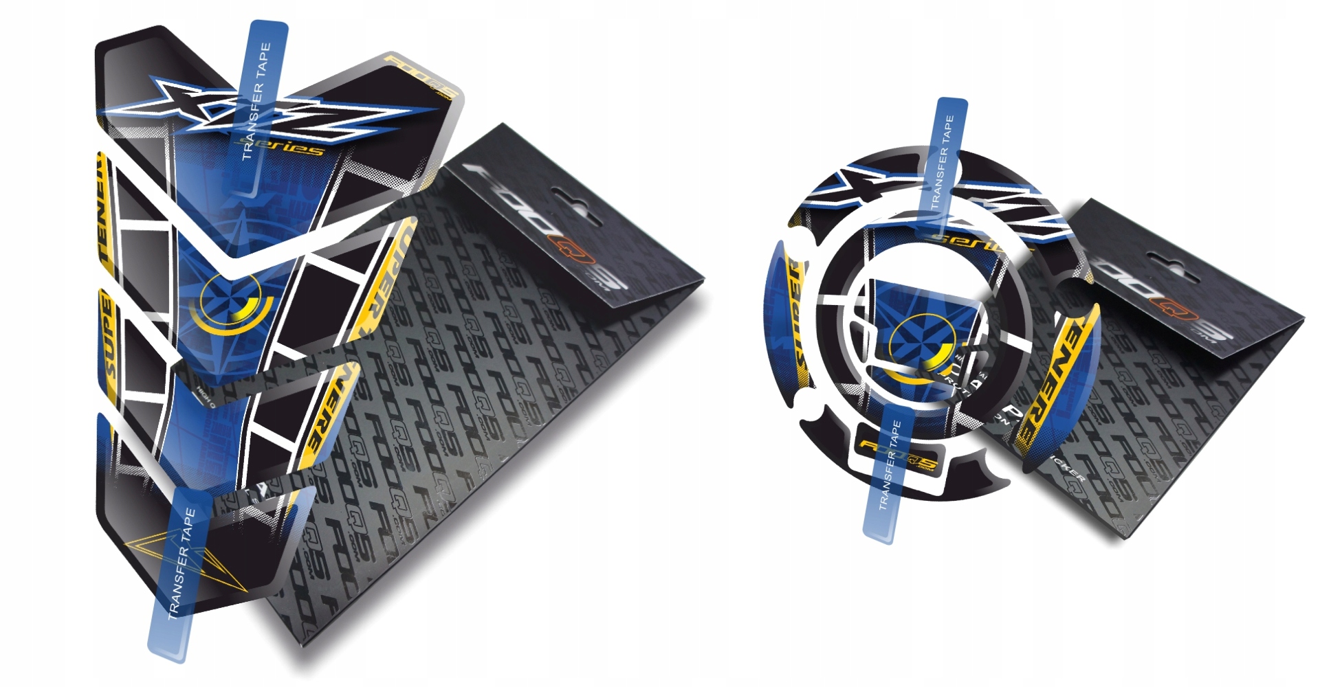 Tank-pad Cap-pad Fooqs Yamaha Xtz Tenere 1200 Modrý