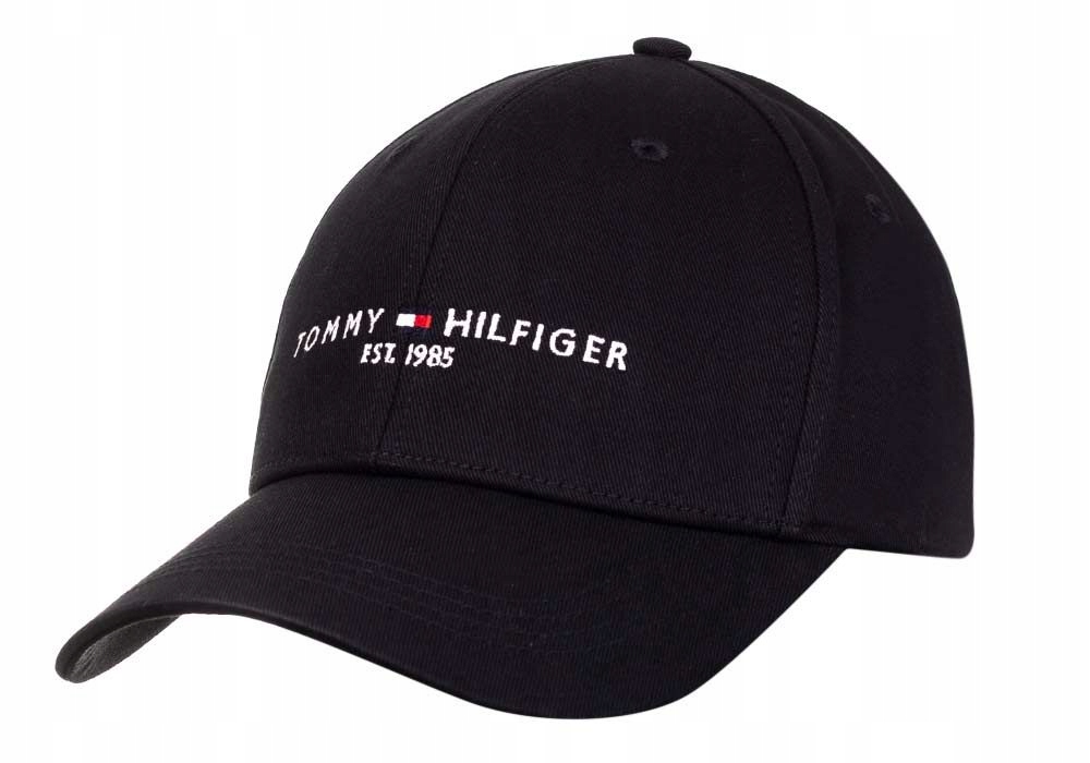 

Tommy Hilfiger Czapka Z Daszkiem Established Black