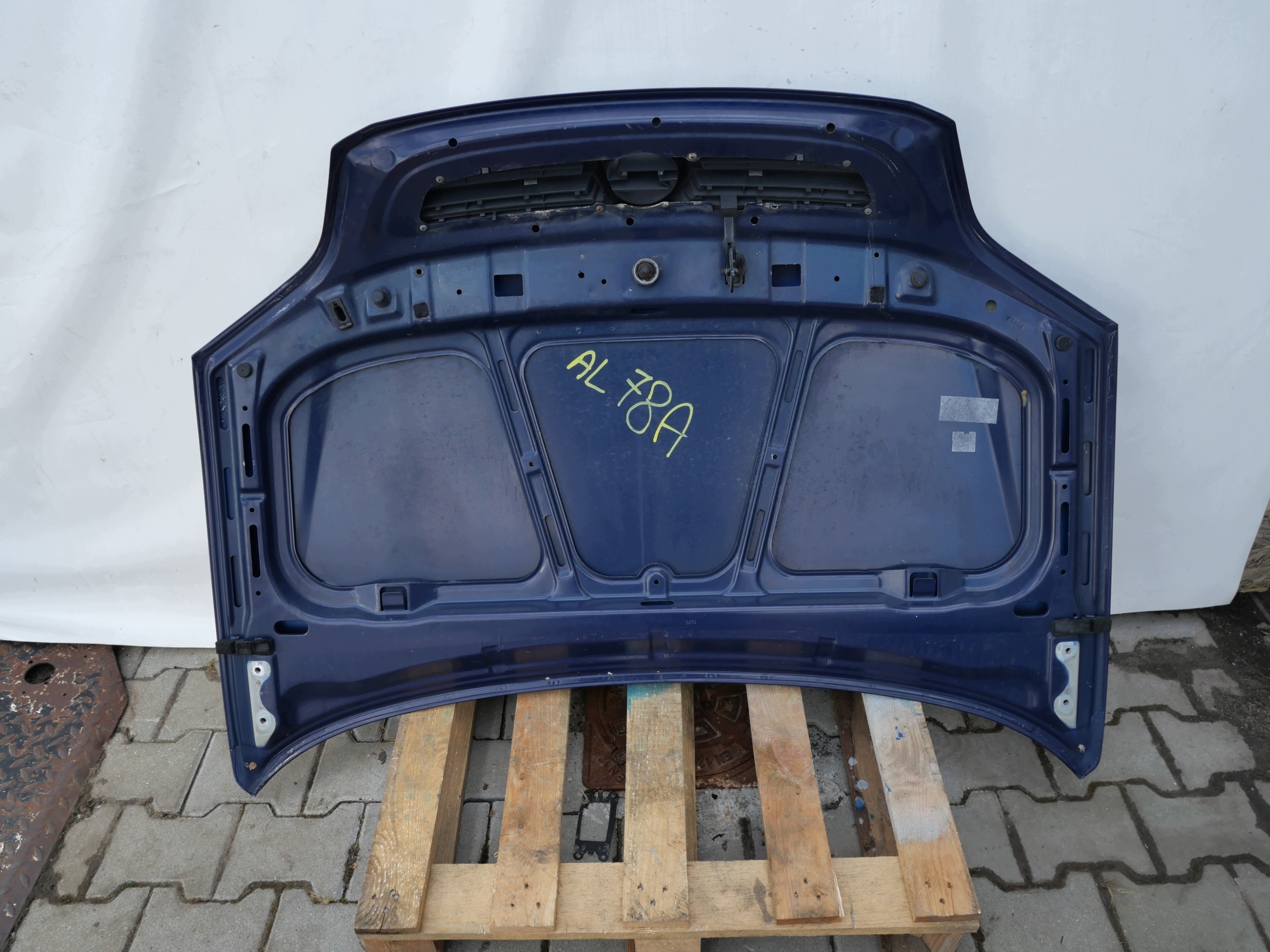 OPEL ZAFIRA A bonnet PRZO front