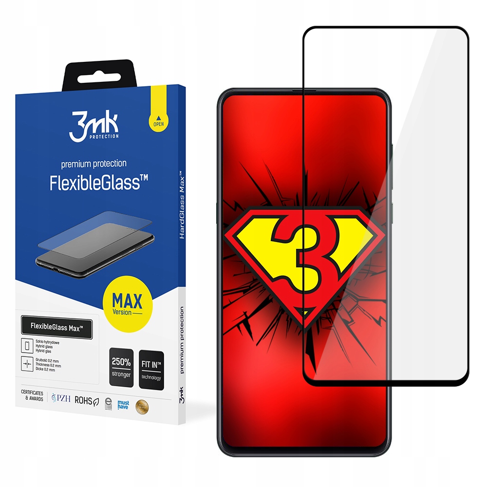 

Do Xiaomi Mi Mix 3 Niepękające szkło hybrydowe 3mk