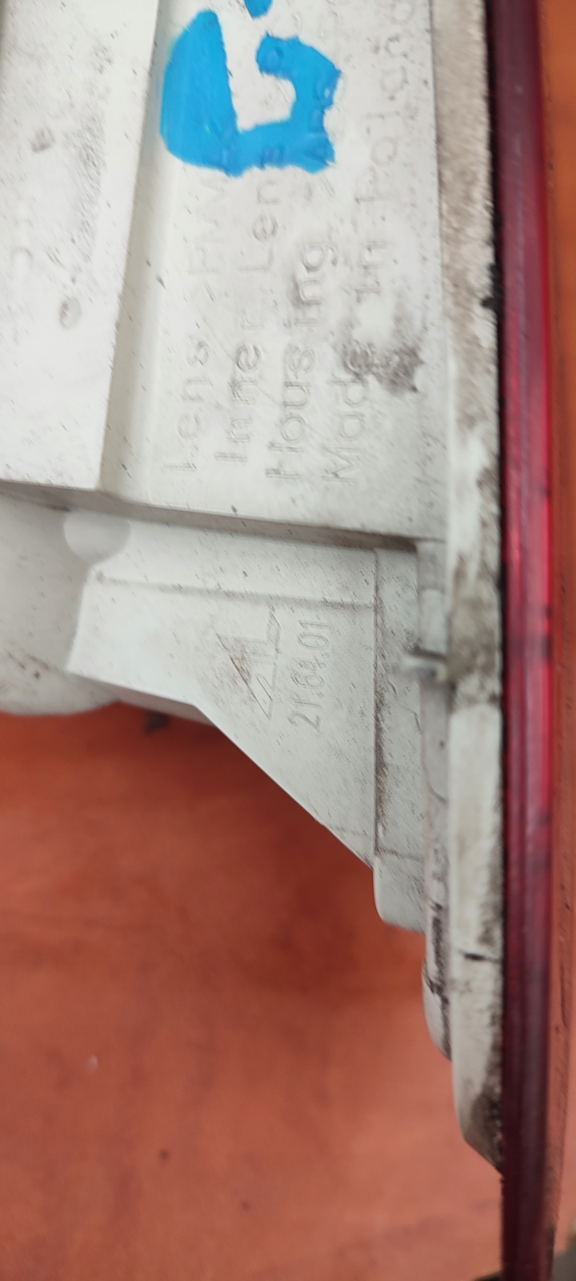 light left rear W KLAPIE OPEL ASTRA J HB anglik