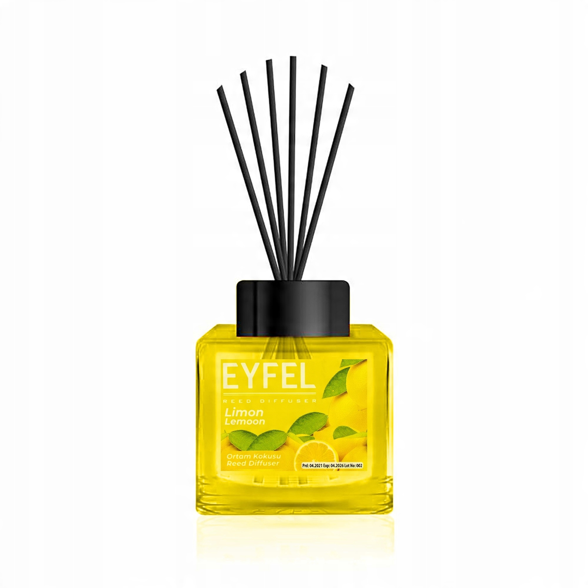 

Dyfuzor Zapachowy Patyczki Eyfel Cytryna 120ML