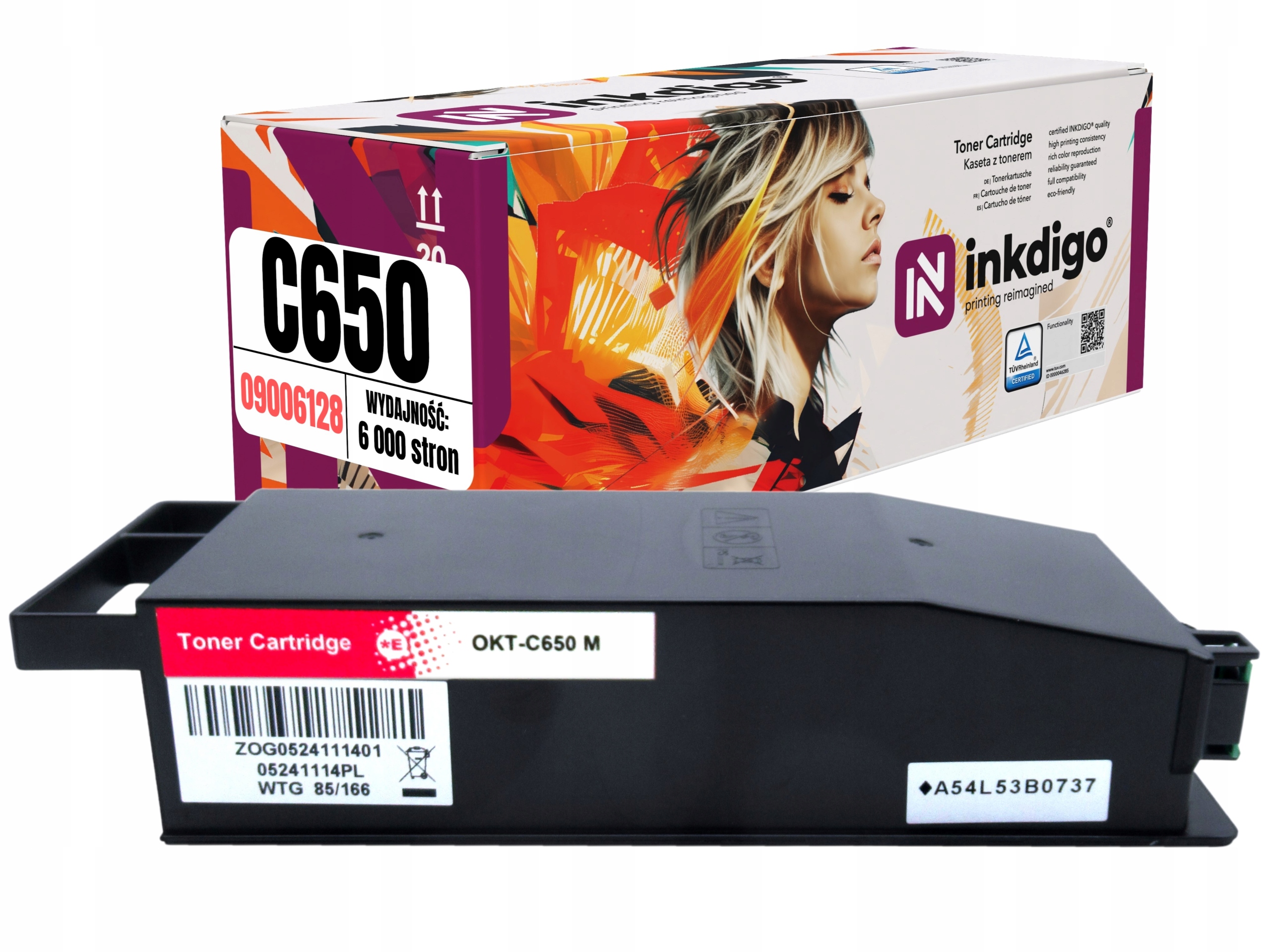 Náhradní Toner 09006128 Pro Oki C650 C650dn