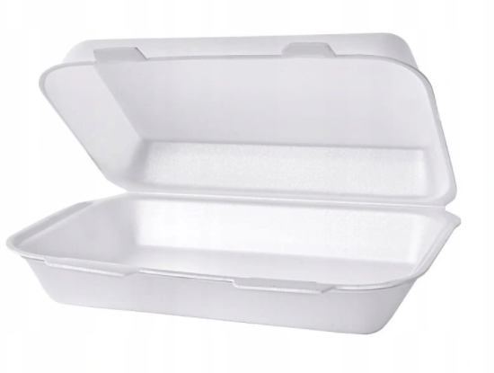 

Lunch Box Styropianowy 1/2 Obiadu 125 Sztuk