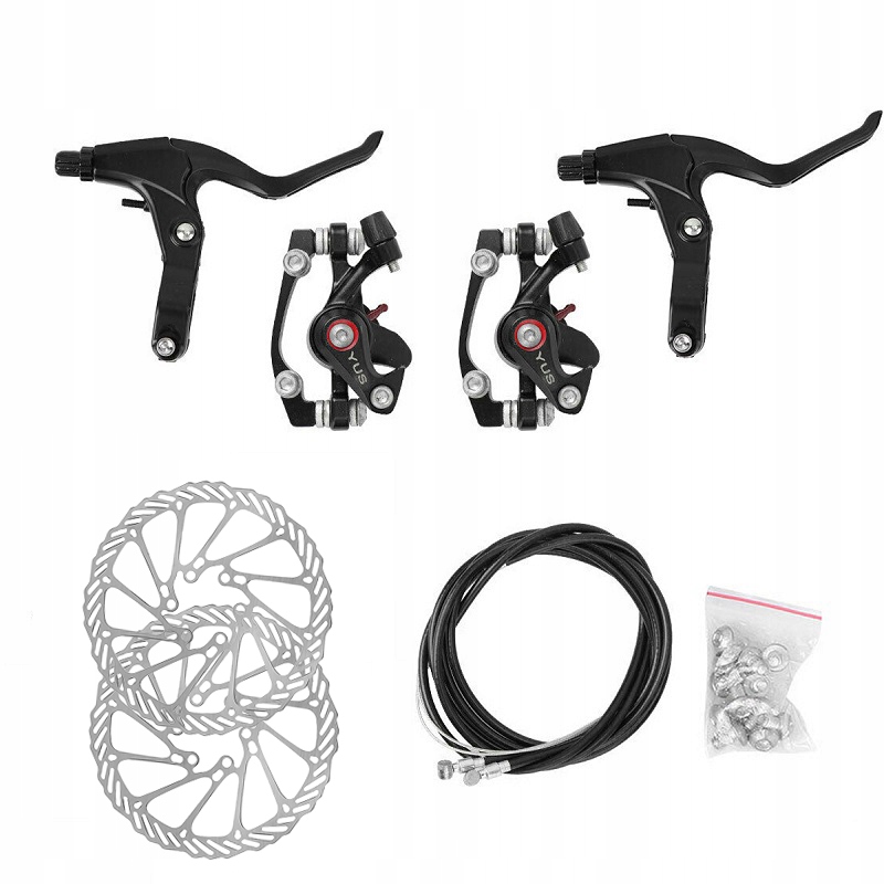 

Hamulec tarczowy Shimano 160 mm przód + tył