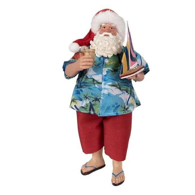 Vánoční dekorace Santa dovolenkář