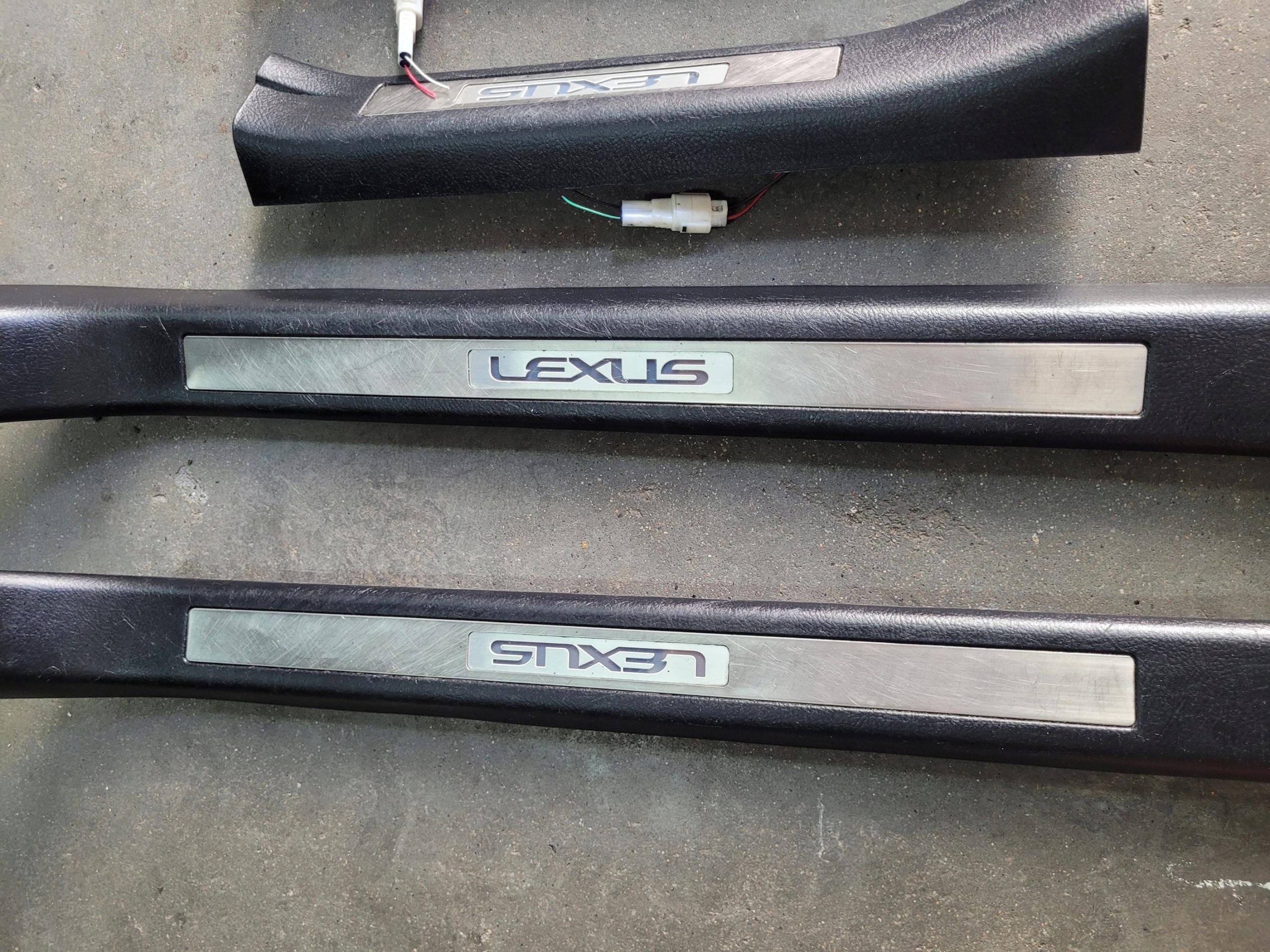 moulding cap threshold front rear part KOMPLET LEXUS RX II 400 300 RX400 H