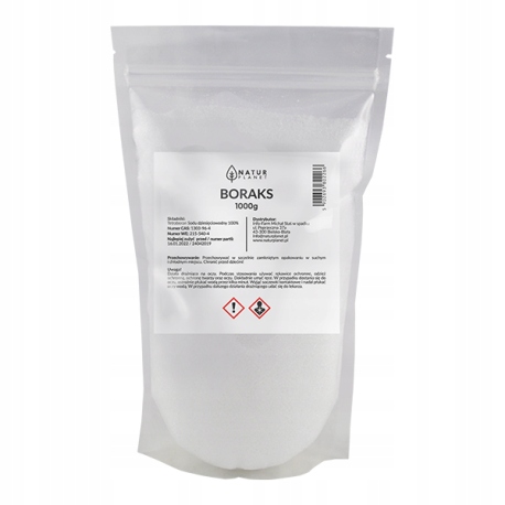

Boraks 1000g Natur Planet Tetraboran sodu