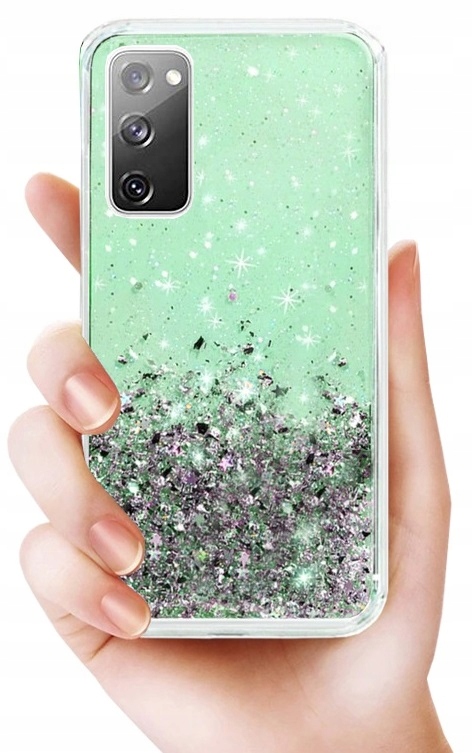 ETUI POKROWIEC BROKAT CASE do SAMSUNG GALAXY S20 FE 5G +SZKŁO 9H Marka CosmoTel