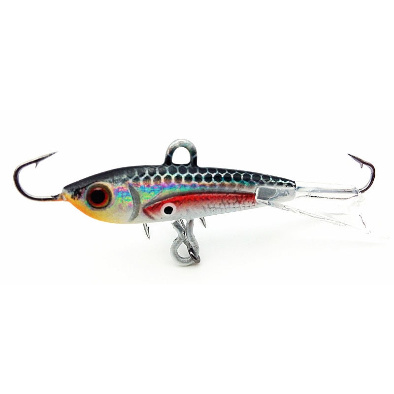 Błystki podlodowe balansówki 6cm 10,5g płotka jak Rapala Premium
