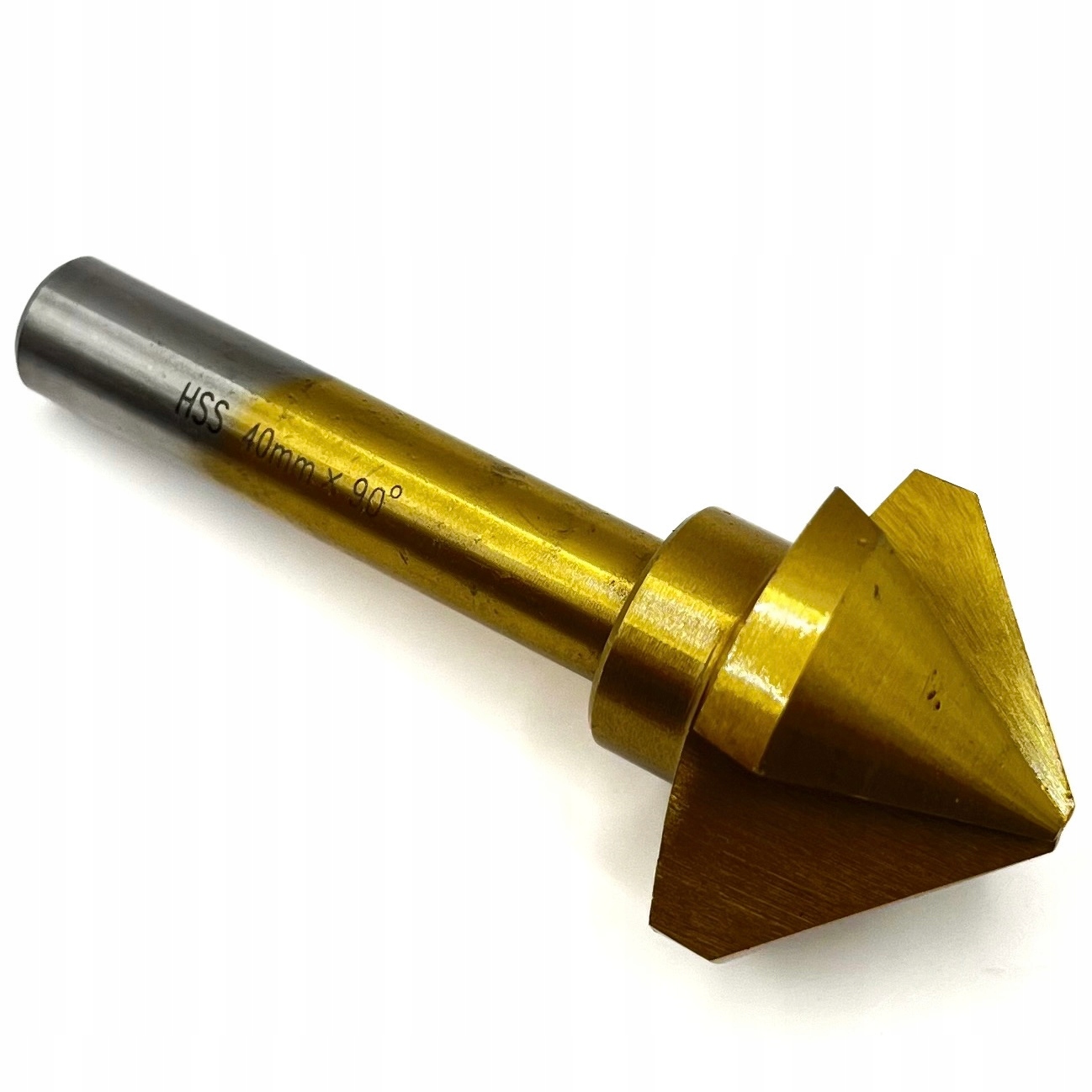 Fazownik Frez Pogłębiacz 40MM 90° Hss Stal Nierdzewna Powlekany