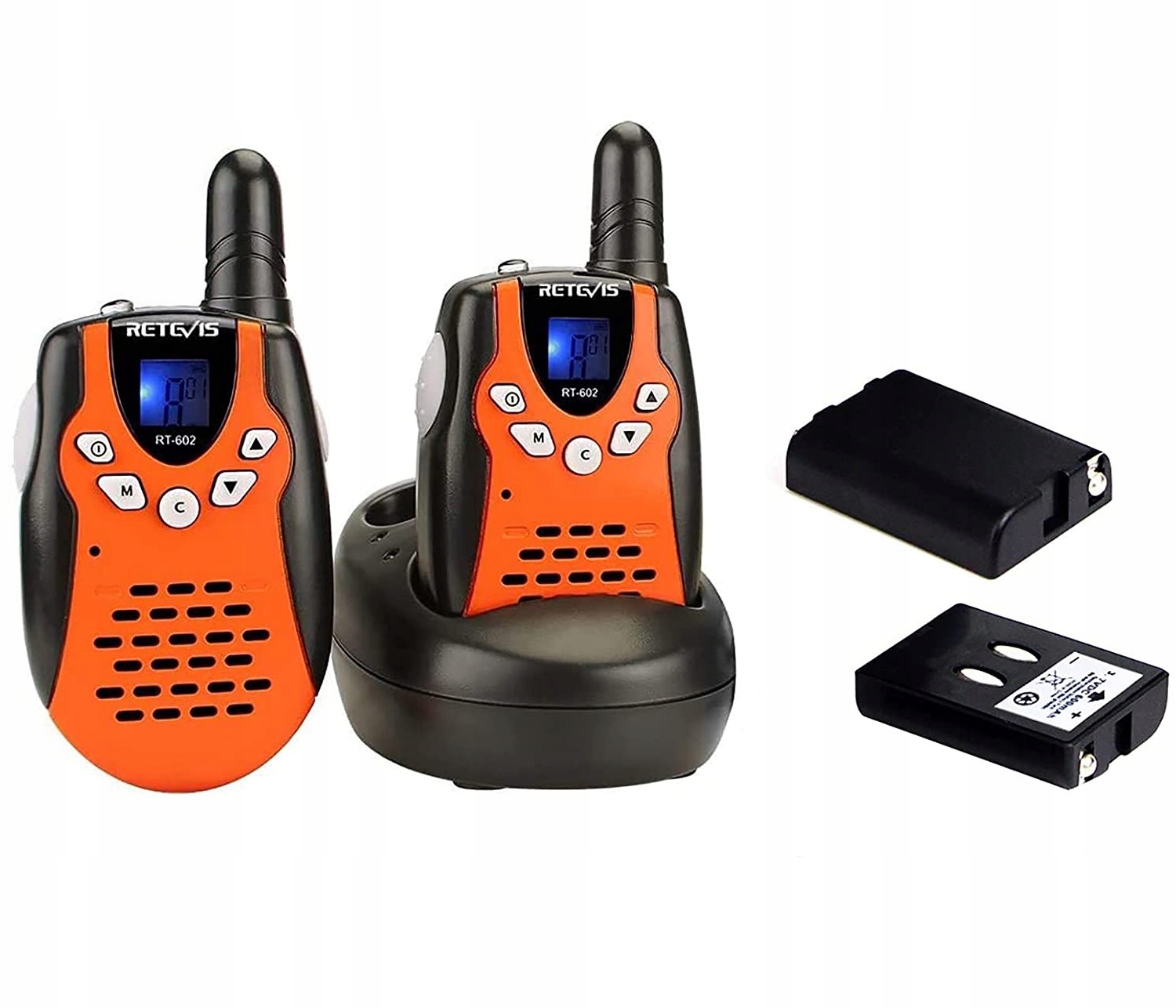 

Walkie Talkie Baterią Litowo Jonową Ładowarka