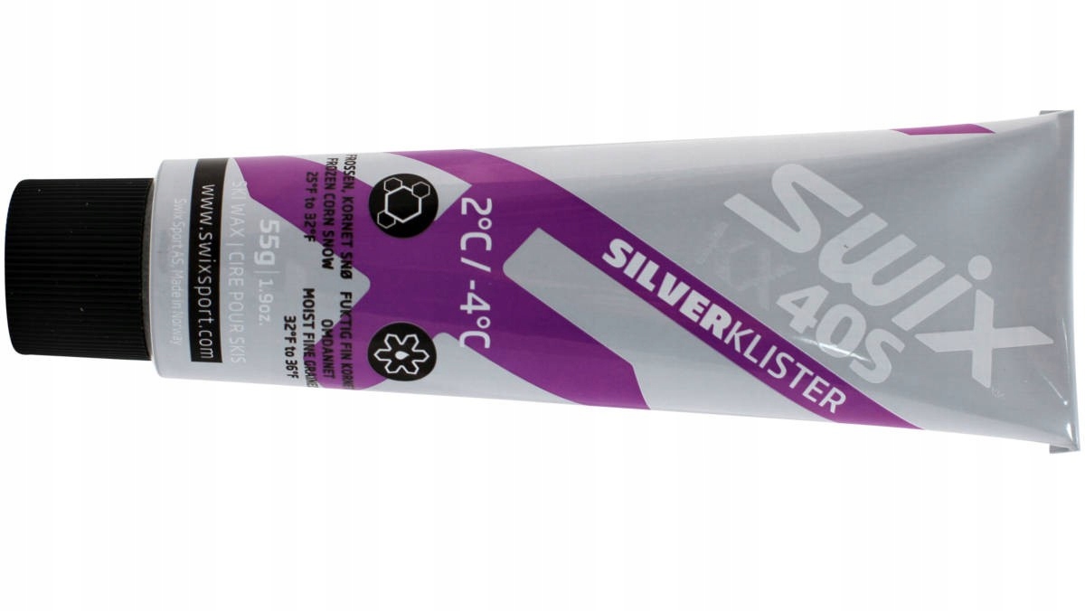 Klister do nart biegowych KX40 Silver Swix +2/-4