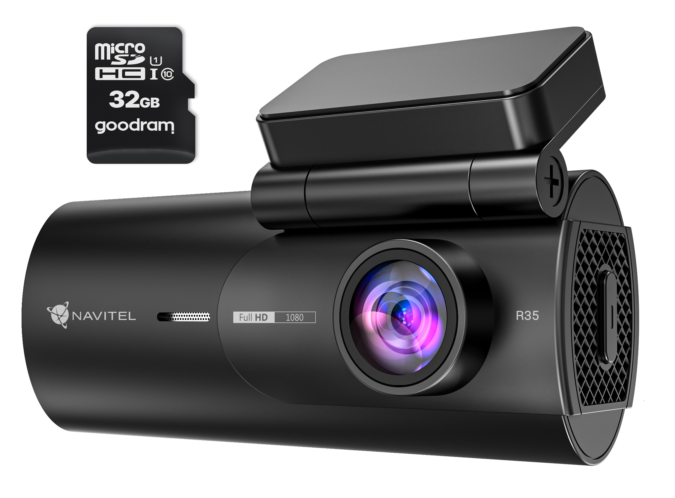Wideorejestrator samochodowy Navitel R35 + karta Goodram 32GB