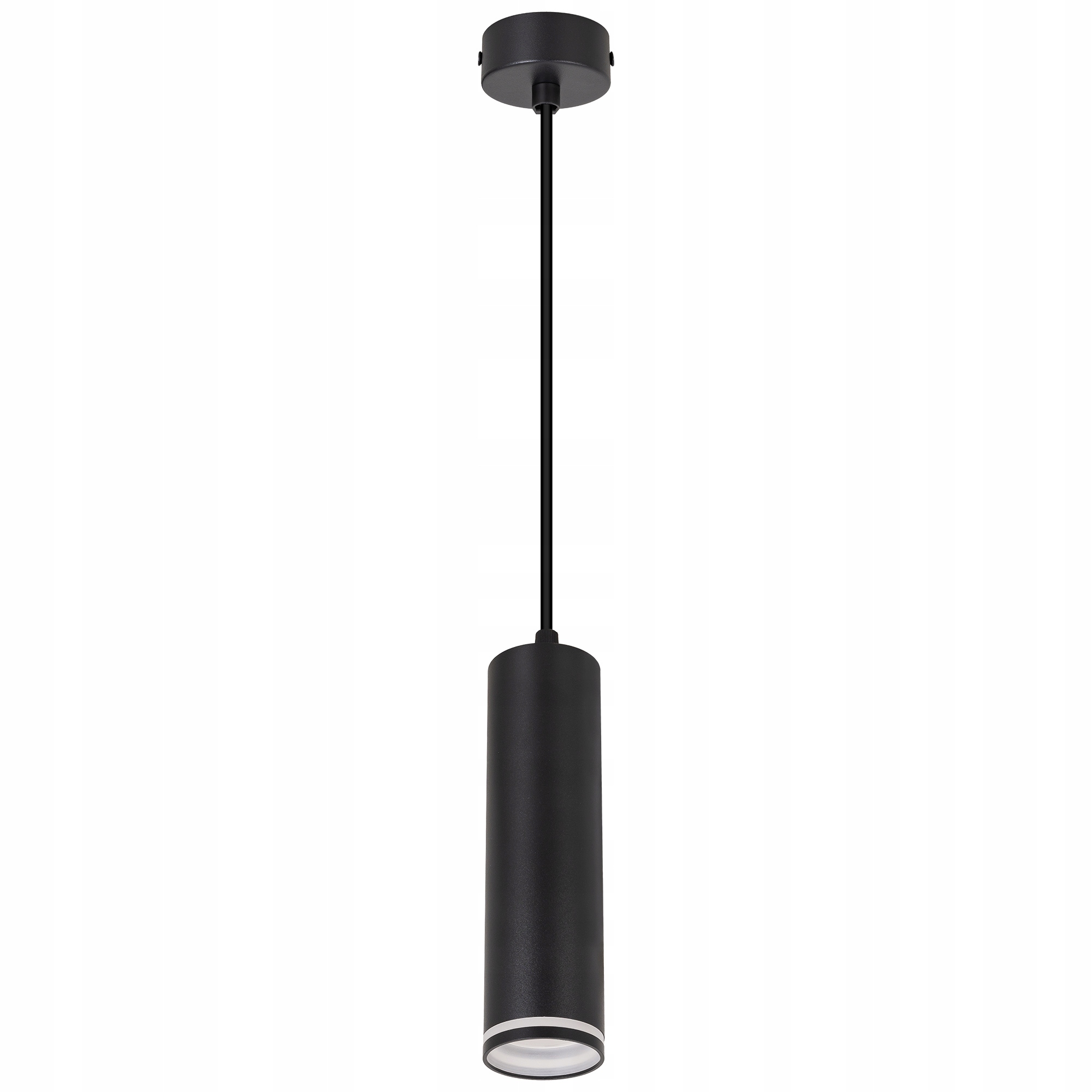 

Lampa Wisząca Tuba sufitowa Led Ring czarna