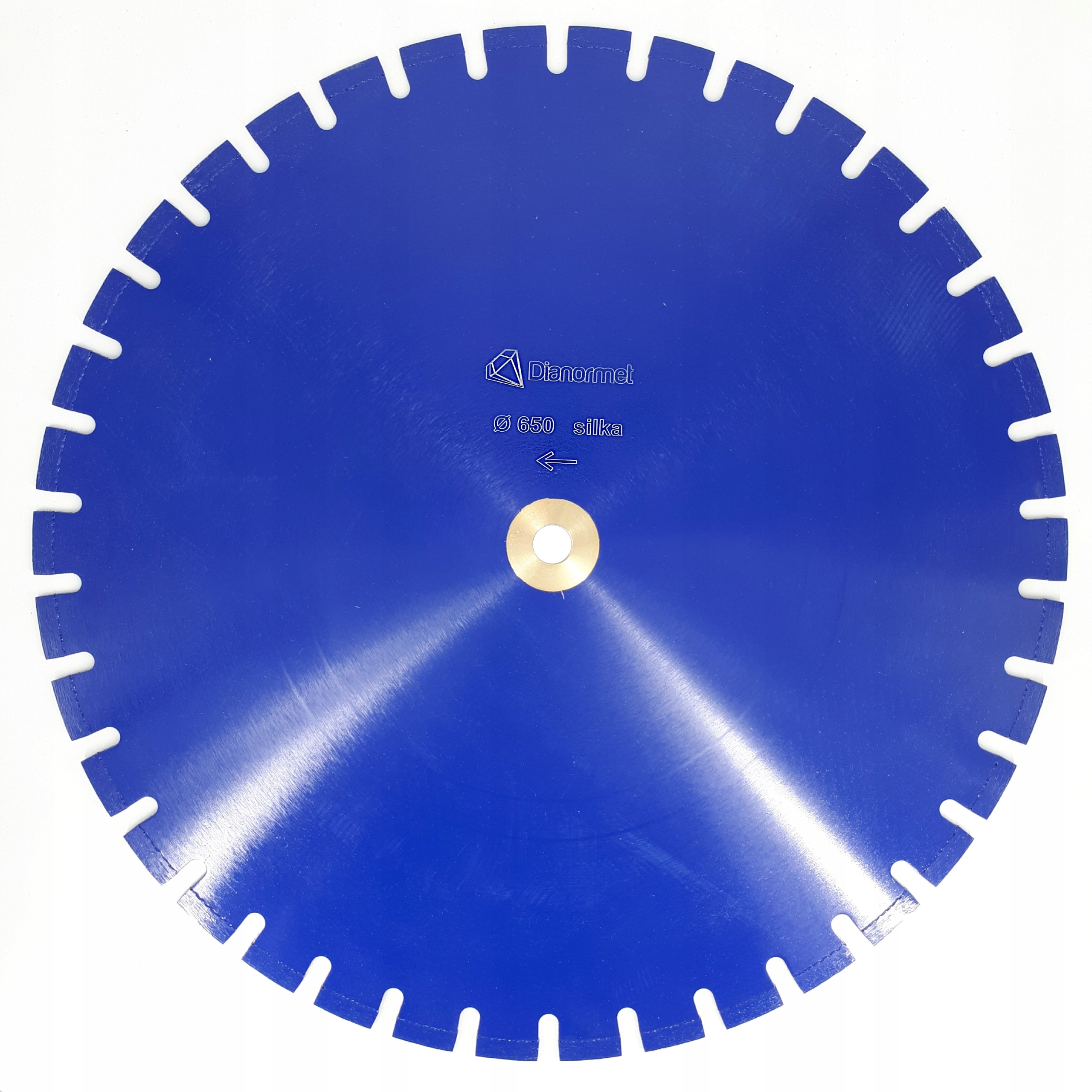 Diamantový Kotouč 650mm pro řezání Silky Betonu Cihlové Kostky fi60/25,4mm