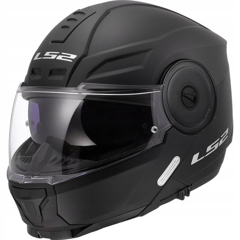 Motocyklová Přilba LS2 FF902 Scope II Solid Matná Černá L S Otevírací Bradou