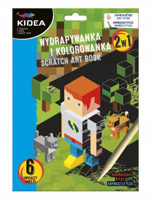 

Wydrapywanka I Kolorowa Dla Fana Minecraft