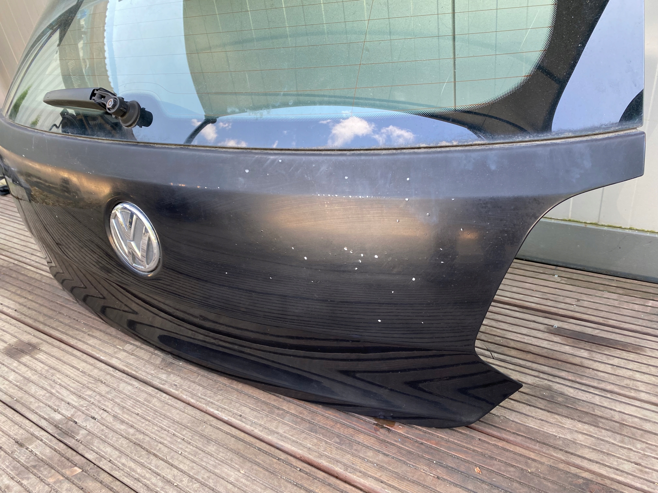 VW POLO V 6R complete trunk door boot rear part