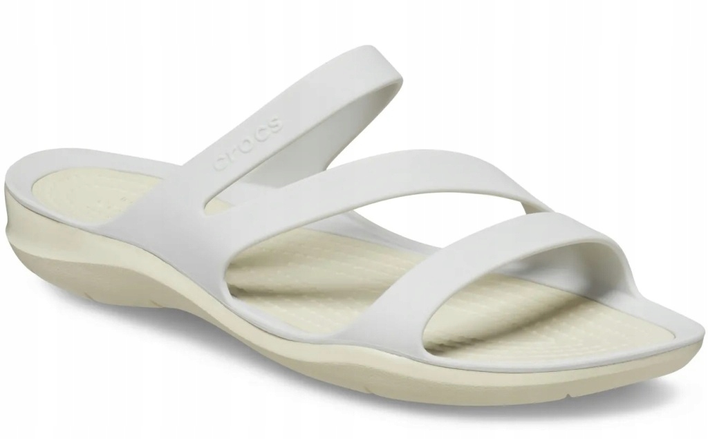 Crocs 203998-1FT W10 41-42 šedé dámské nazouváky