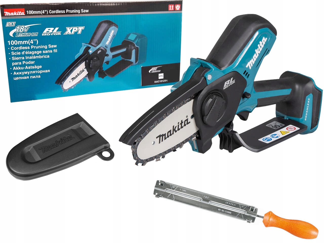 Makita Mała lekka piła pilarka akumulatorowa do gałęzi 18V 10 cm DUC101Z01