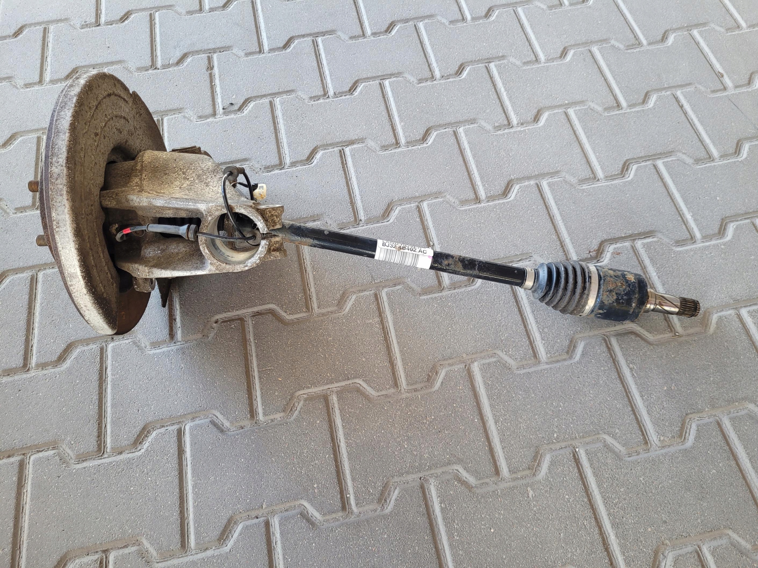 swing rear part rear right semi-axis LAND RANGE ROVER EVOQUE L538 LIFT 2.0 D